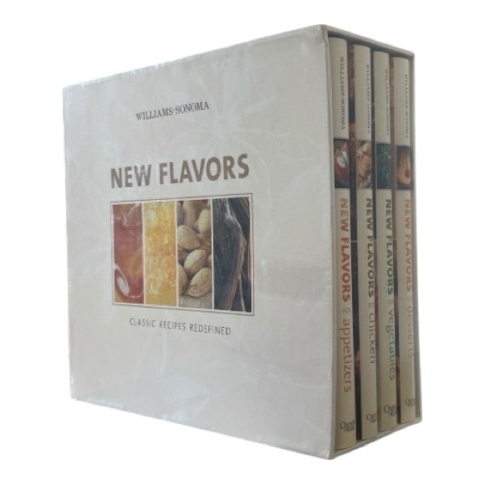 Williams Sonoma Cookbook Set "New Flavors"